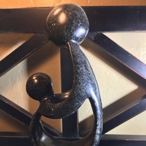 Soap Stone mother and child